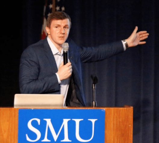 'The only way they're going to stop me is to kill me,' says conservative activist who spoke at SMU