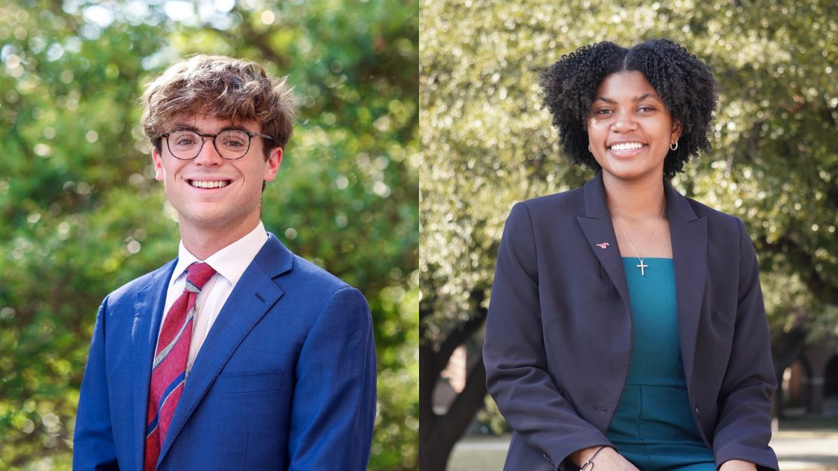 Student body president-elect Will Leathers and student body vice president-elect Jazmin Darjean will lead the 112th Student Senate. 